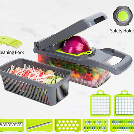 HACHOIR À COUPE-LÉGUMES MULTIFONCTION