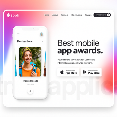 APPLI - Your Ultimate HTML5 Template for Mobile App Showcase and Promotion