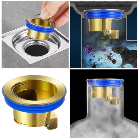 غلاقتين مجرى المياه مضادة للروائح و الحشرات