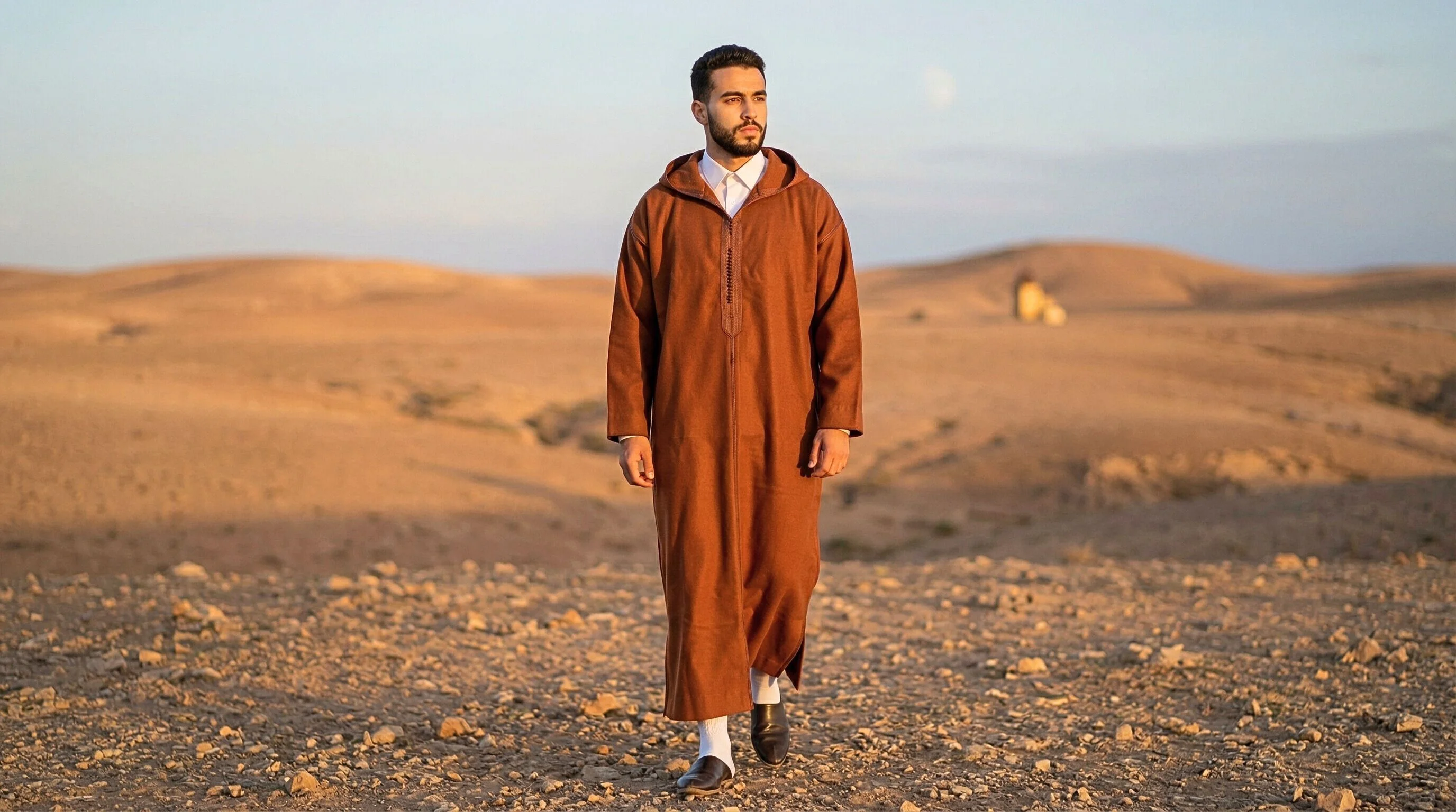 Men’s Jellaba- جلابة مخزانية (Cashmere)