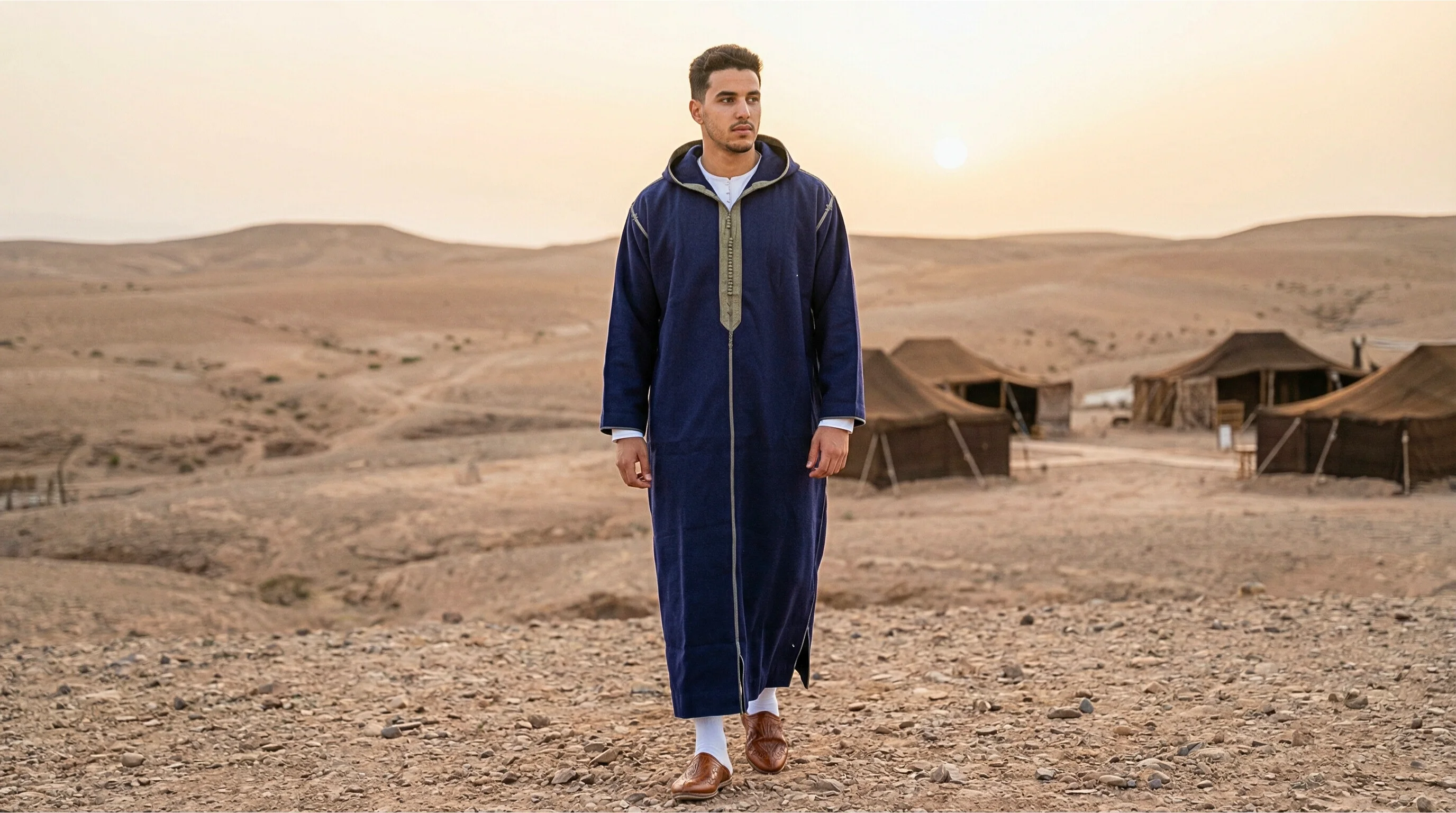 Men’s Jellaba- جلابة مخزانية (Cashmere)