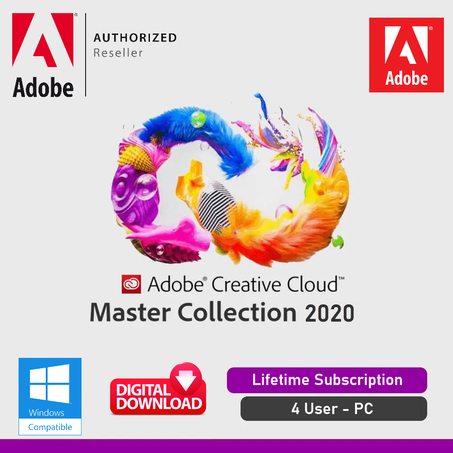 Adobe Creative Cloud Master collection 2020 – For Windows