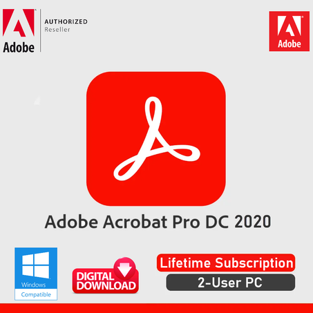 Adobe Acrobat Pro DC 2020 – For Windows