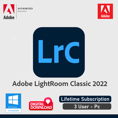 Adobe Photoshop Lightroom Classic CC 2022 – For Windows
