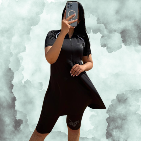 بوركيني أنيق بثلاث قطع