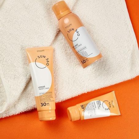 Écran Solaire pour la Peau Sensible du Corps et du Visage Sun 360 IP 50