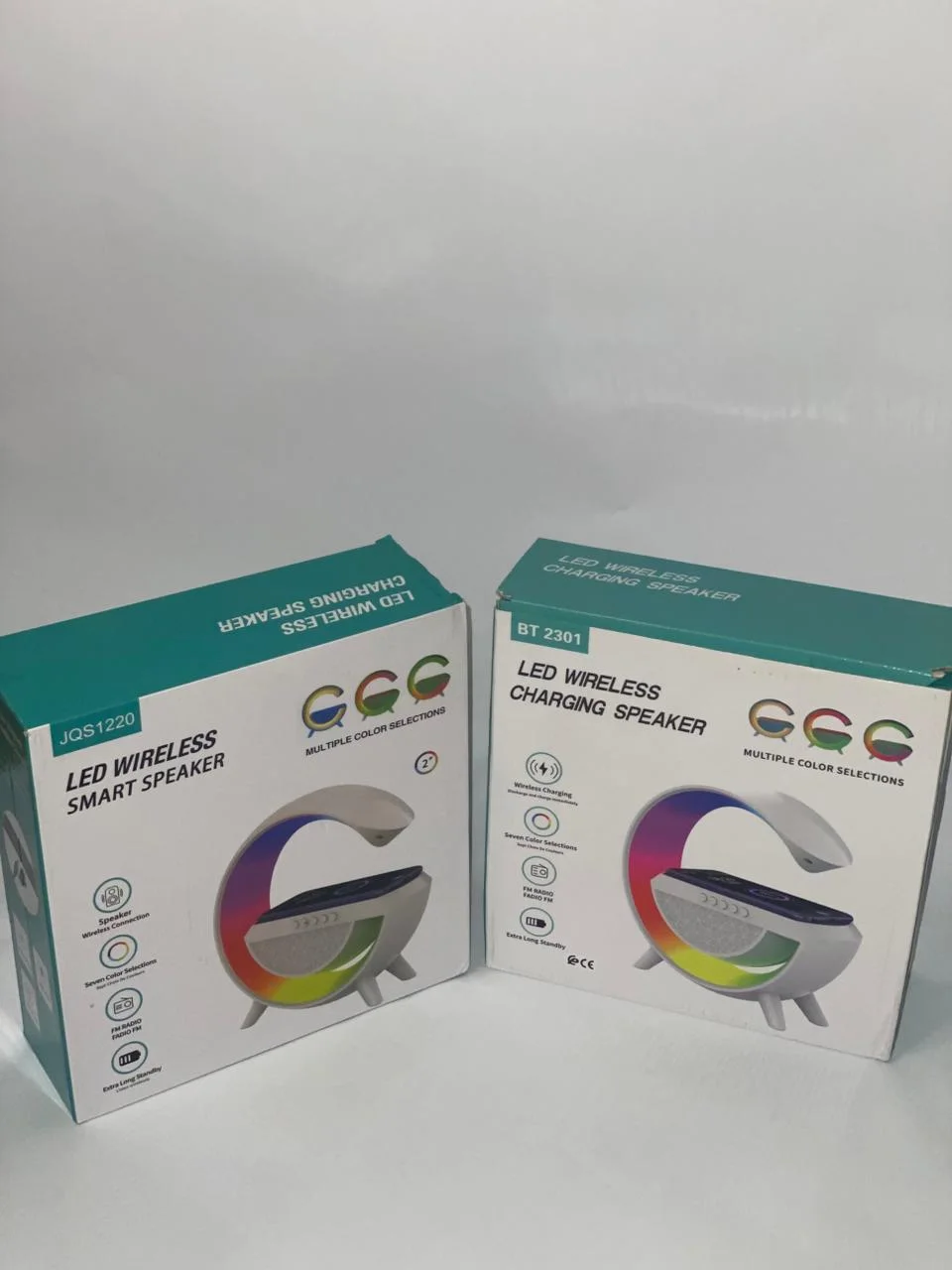 مكبر الصوت شاحن لاسلكي مذياع ديكور