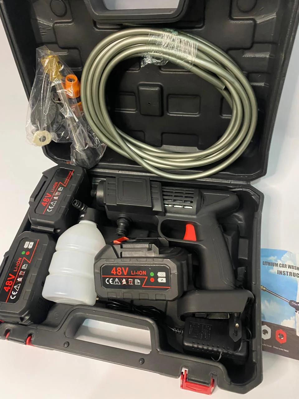 مسدس الغسيل 3 بطاريات