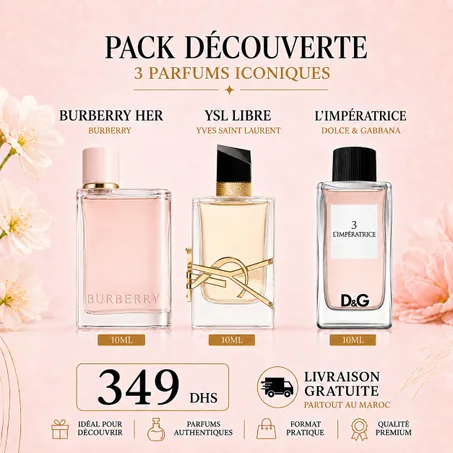 Burberry Her + YSL Libre + L'imperatrice