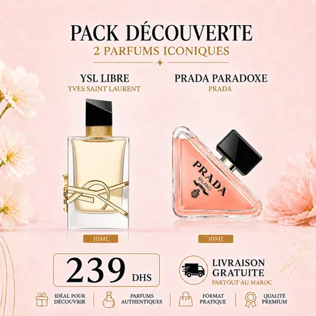 10ml Prada Paradoxe + 10ml Ysl Libre