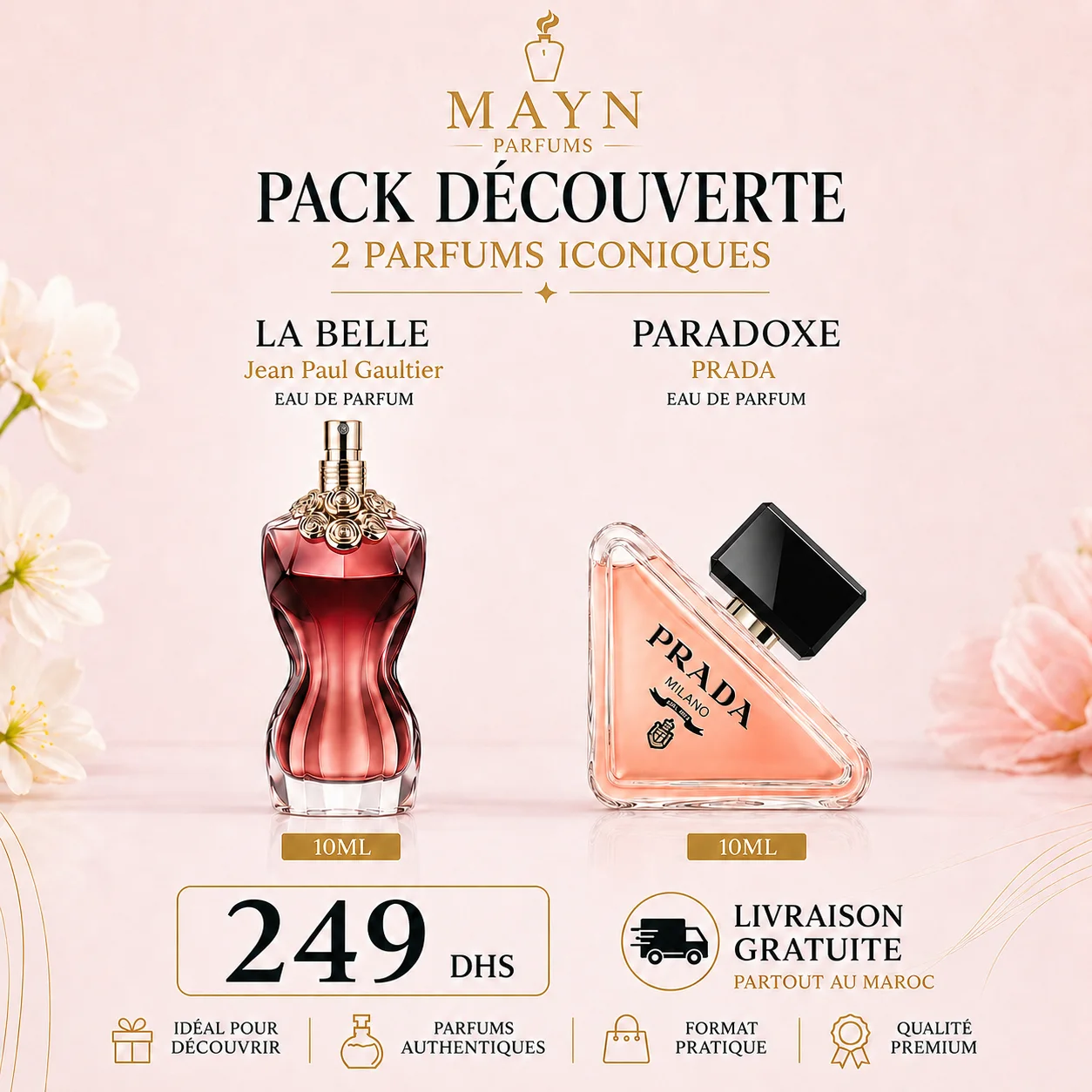 JPG La Belle + Prada Paradoxe