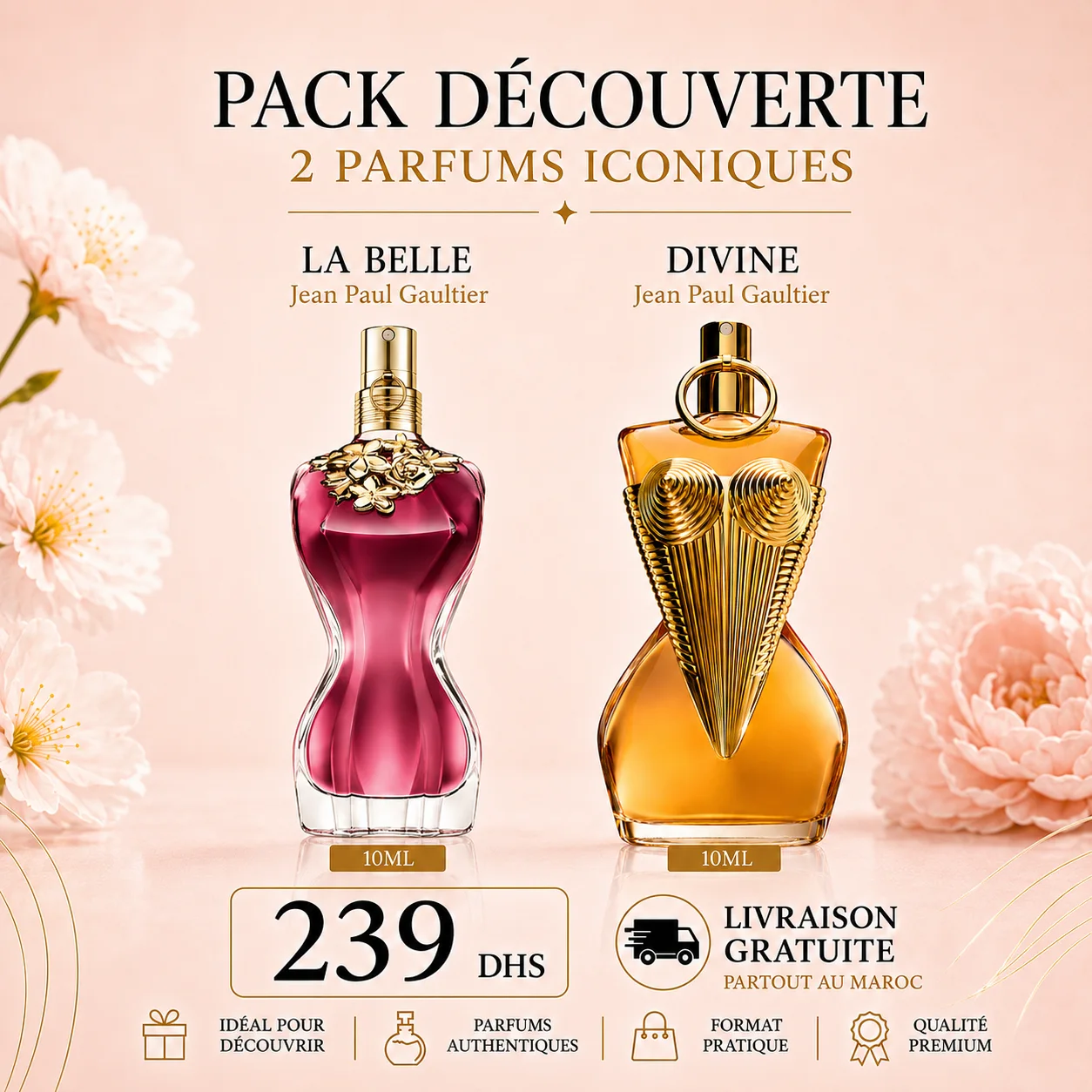 JPG La Belle + JPG Divine