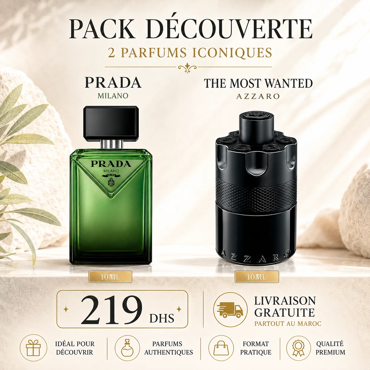 Prada Paradigme + Azzaro Tmw intense