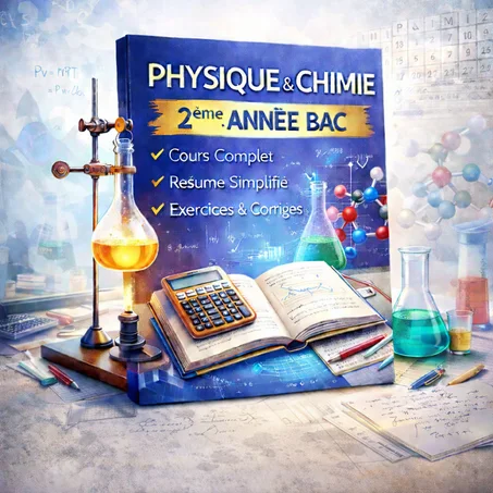 بطاقات مراجعة الفيزياء والكيمياء الثانية باك