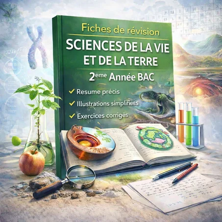 بطاقات مراجعة علوم الحياة والأرض الثانية باك