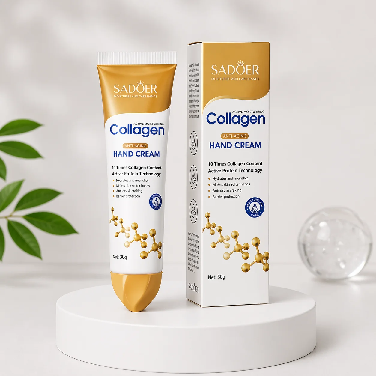 Collagen Hand Cream – كريم اليدين بالكولاجين لترطيب عميق وتنعيم فوري