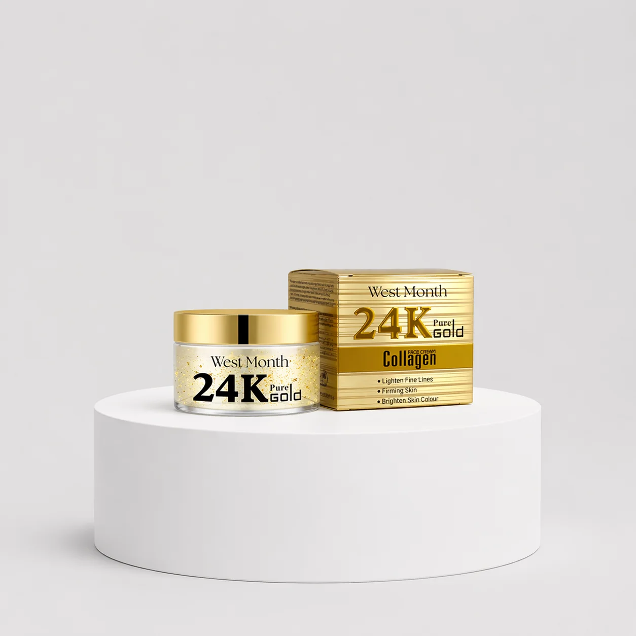 24K Gold Collagen Cream – كريم الكولاجين بالذهب لنضارة البشرة وشد التجاعيد
