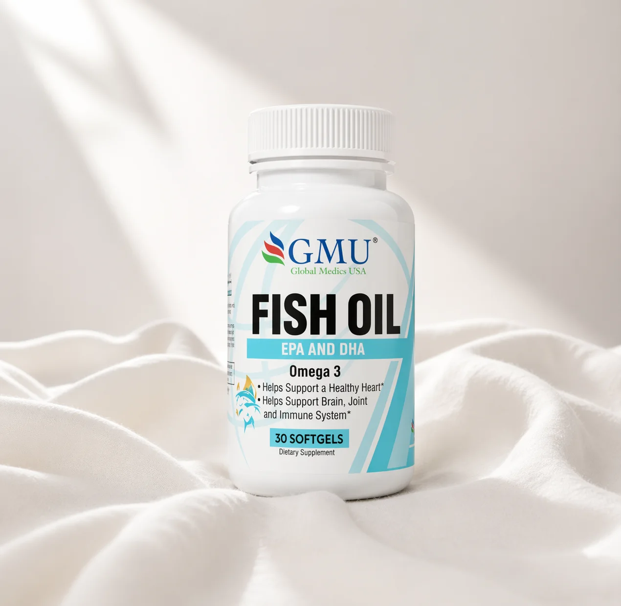 Fish Oil Omega 3 – زيت السمك لدعم القلب والمخ والمفاصل