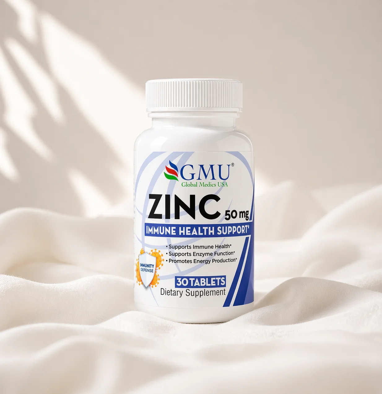 Zinc 50mg – مكمل الزنك لتقوية المناعة والطاقة