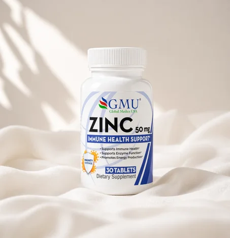 Zinc 50mg – مكمل الزنك لتقوية المناعة والطاقة