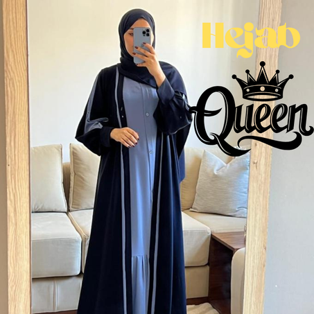 😍 لعشاق التميز والاناقة 😍طقم راقي&nbsp; كلاص خطيييير فالبسة للمحجبات وغير المحجبات⚡️🛍