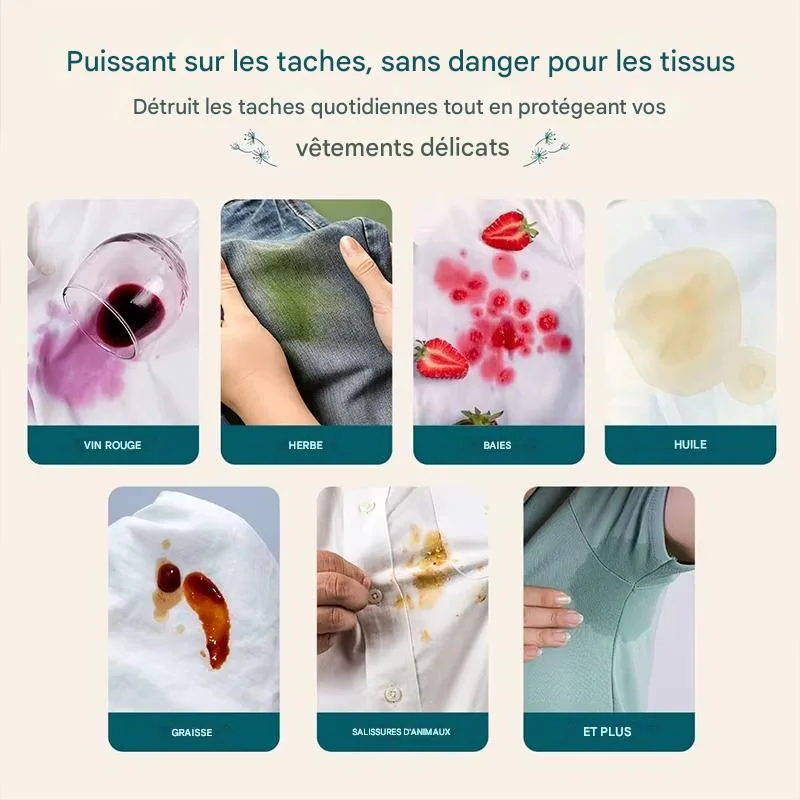 Le nettoyant anti-taches ultime pour tous vos tissus