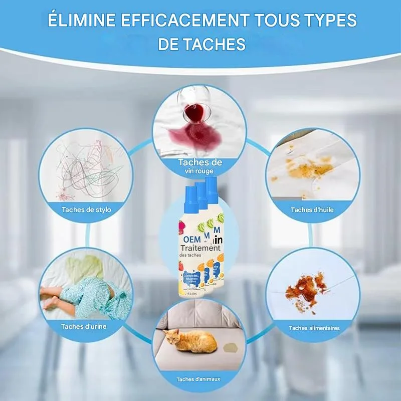 Le nettoyant anti-taches ultime pour tous vos tissus