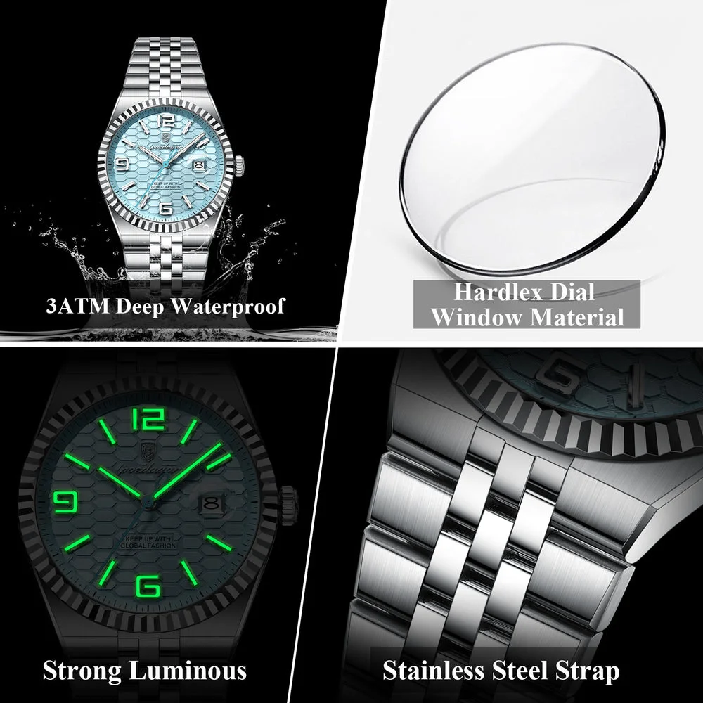 POEDAGAR Montre pour Homme