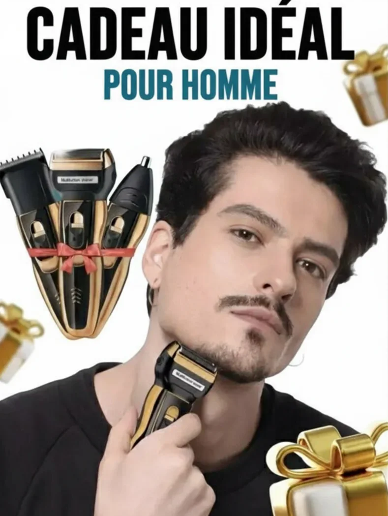 Tondeuse professionnelle 3 tête