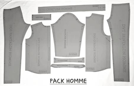pack homme