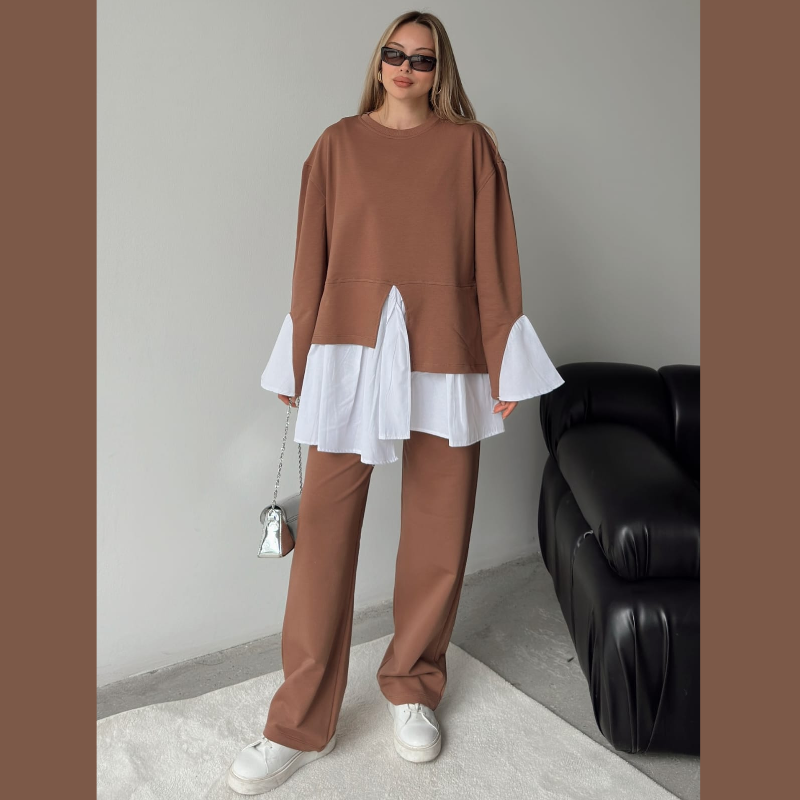 ✨ طقم نسائي كاجوال عصري ✨