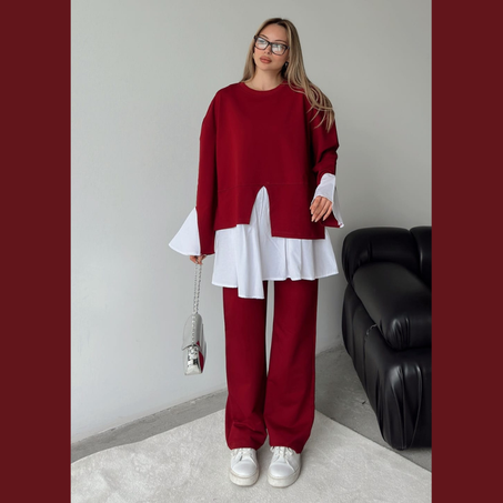 ✨ طقم نسائي كاجوال عصري ✨