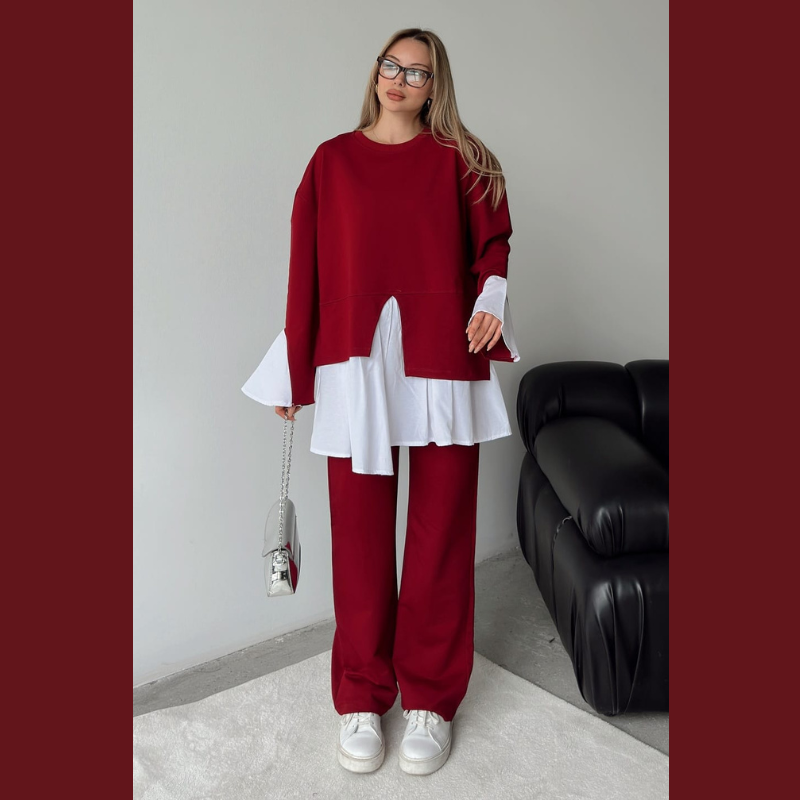 ✨ طقم نسائي كاجوال عصري ✨