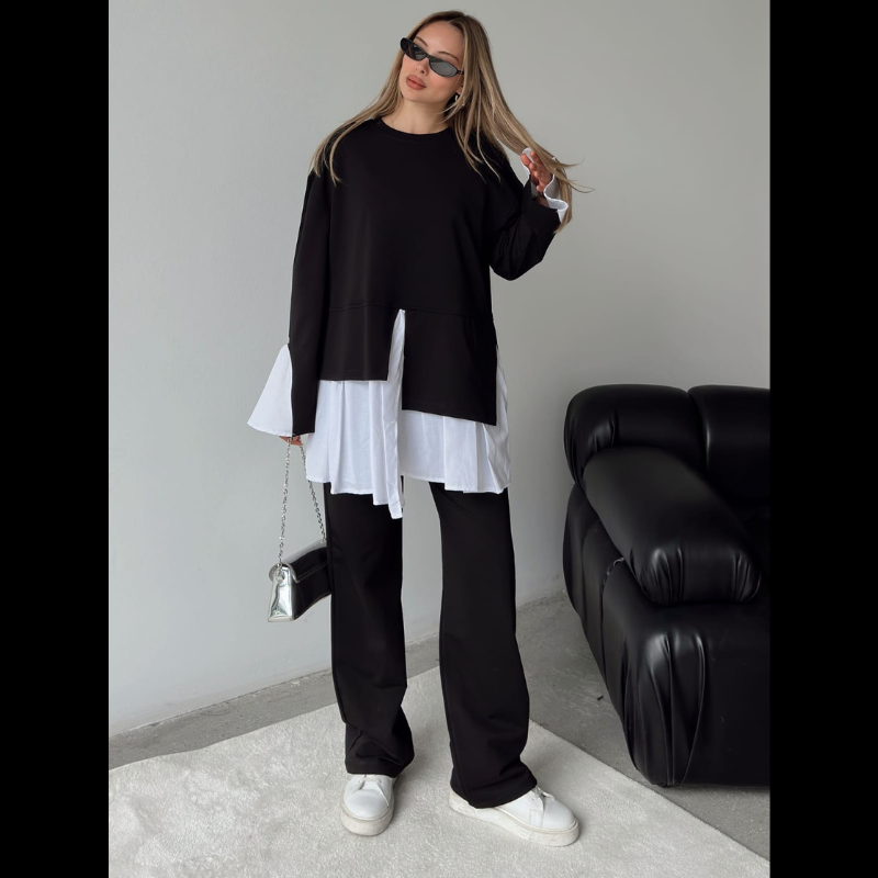 ✨ طقم نسائي كاجوال عصري ✨