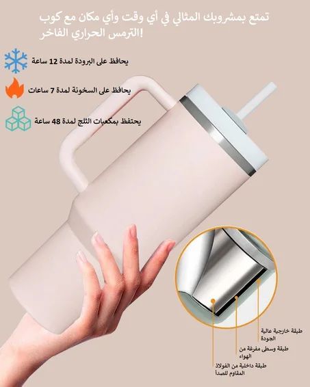 كوب حراري من الفولاذ المقاوم للصدأ