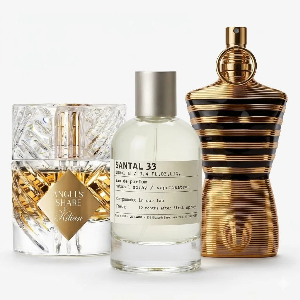 Pack Inspiration Angels' Share, Santal 33, Le Male Elixir