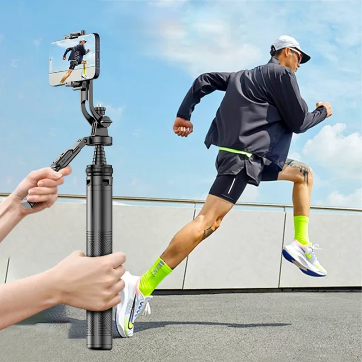 Trépied Selfie Stick 2-en-1 avec Télécommande Bluetooth – Léger, Pratique et Polyvalent ! 📱✨