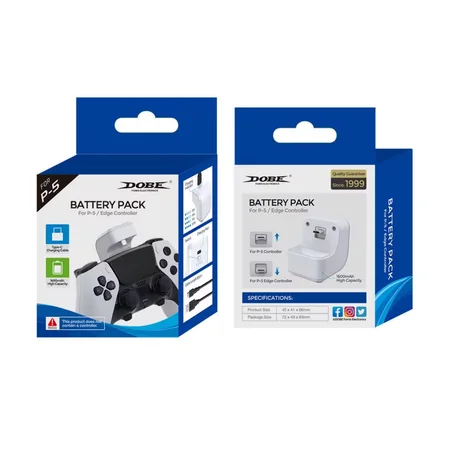 Batterie pour Manette PS5 – Dobe Battery Pack (1600mAh)