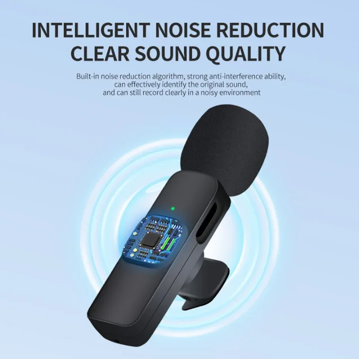 Microphone Sans Fil Double avec Récepteur 3-en-1 – Un Son Professionnel à Portée de Main !