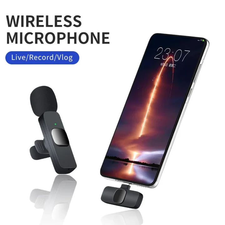Microphone Sans Fil Double avec Récepteur 3-en-1 – Un Son Professionnel à Portée de Main !