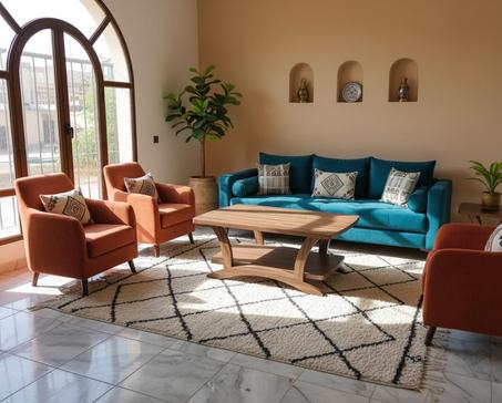 Table Basse ARC 120x70x50cmاللاطي