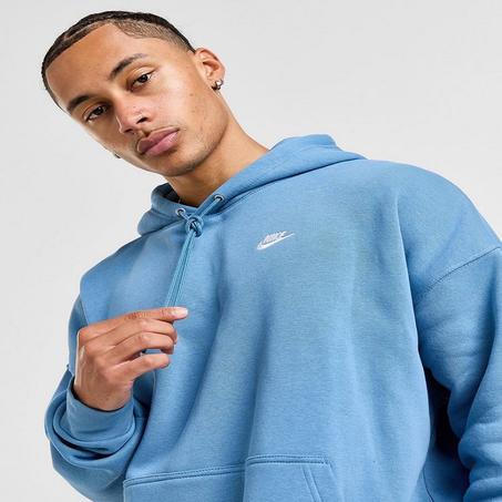 Nike Oversized Hoodie - Bleu - Mens