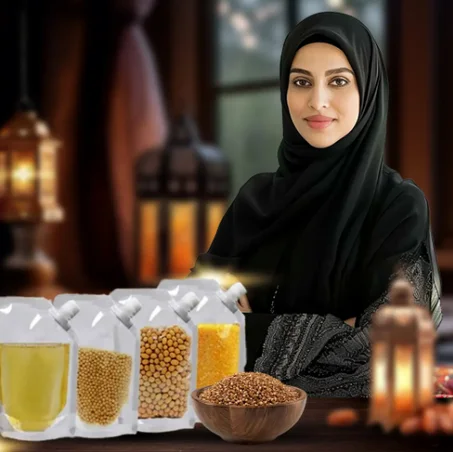 أكياس تخزين حبوب ذات سعة كبيرة (500 مل/10 قطع)