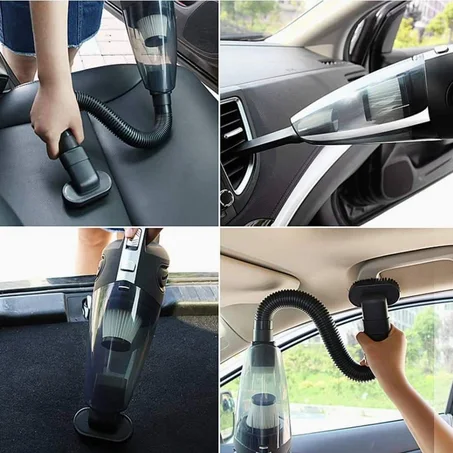 مكنسة كهربائية محمولة للسيارات🚘  *بقوة شفط قوية ...