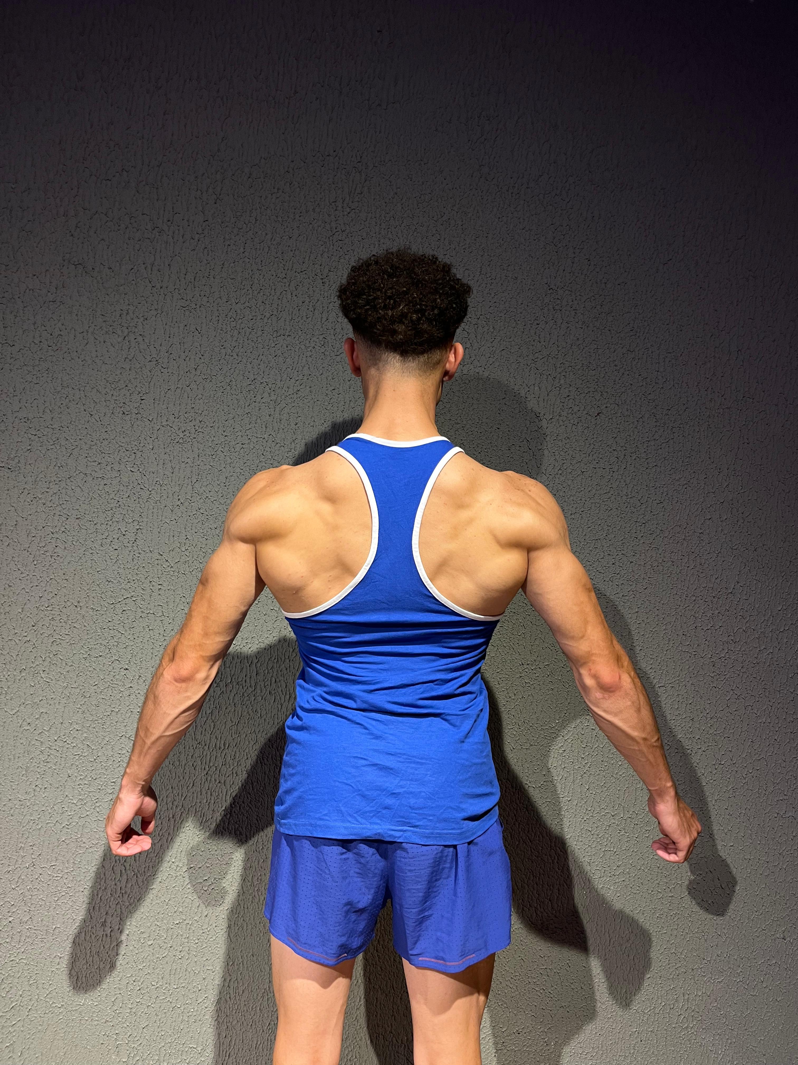 Gymetics Tank Top – Blue