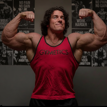 GYMETRICS  Red Tank Top