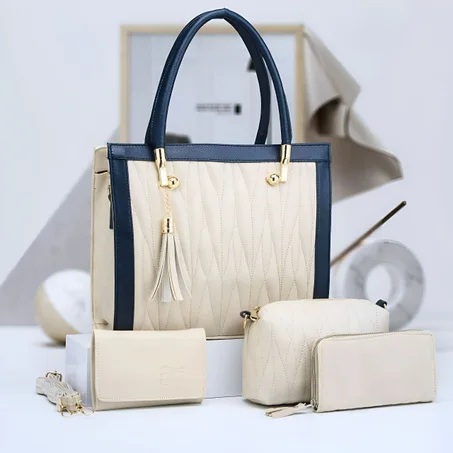 طقم حقائب يد نسائية 4 قطع