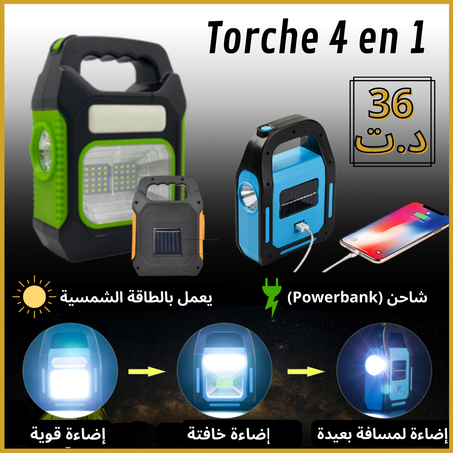 Torche 4 en 1