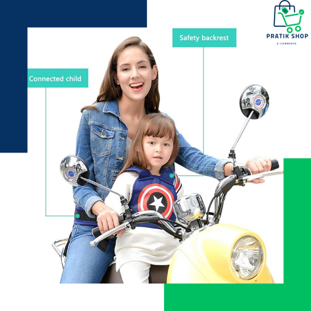حزام أمان للدراجات النارية للأطفال
