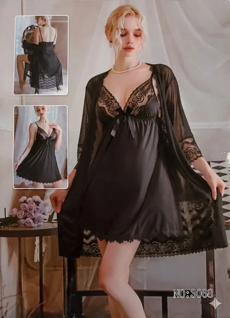 CHEMISE 3 PIECE